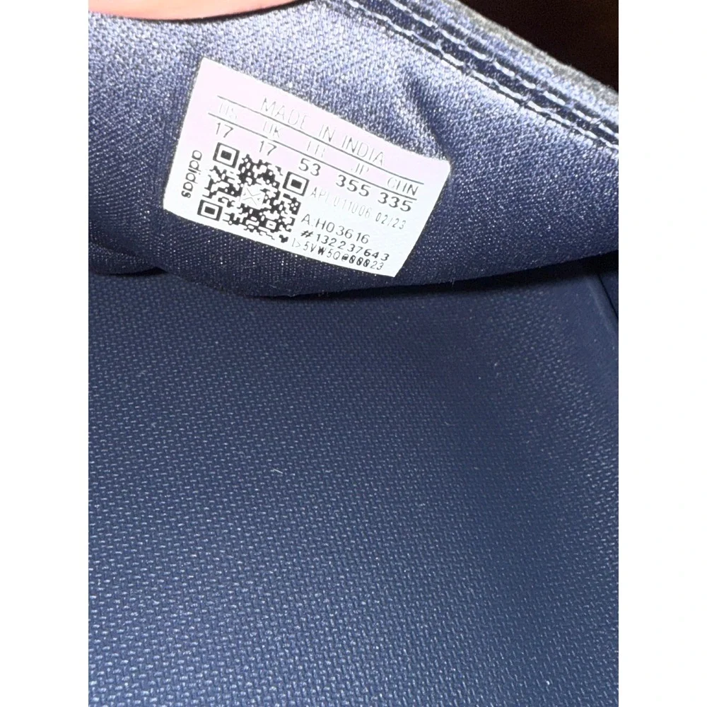 NWT Adidas Adilette Comfort Slides-Navy Size 17
